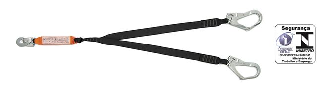 TALABARTE EM Y COM ABSORVEDOR 55MM MULT 1892G